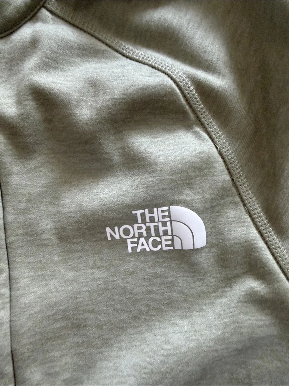 The North Face Men's Sage Green Full-Zip Jacket